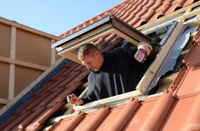 Pose de fenêtres de toit Velux aux Authieux